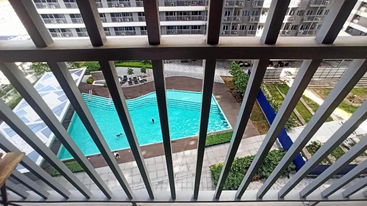 Cozy 1Br With Netflix & Balcony Pool View Condo Manila Fülöp-szigetek